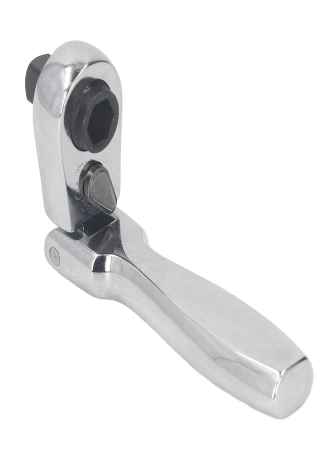 Zunate 72 Tooth Quick Release Flex Movable Head Ratchet Wrench, 2 in 1 1/4 Inch Ratchet Wrench Socket Spanner - Image 1