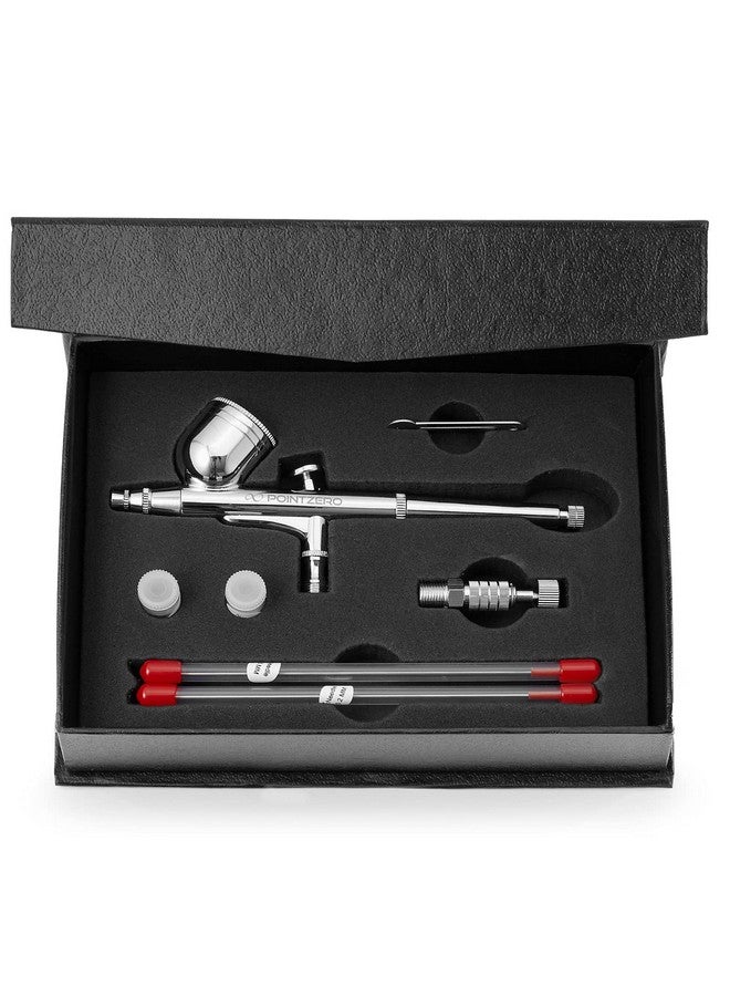 POINTZERO Dualaction 7Cc Gravityfeed Airbrush 3 Tip Set (.2Mm .3Mm .5Mm) - Image 4