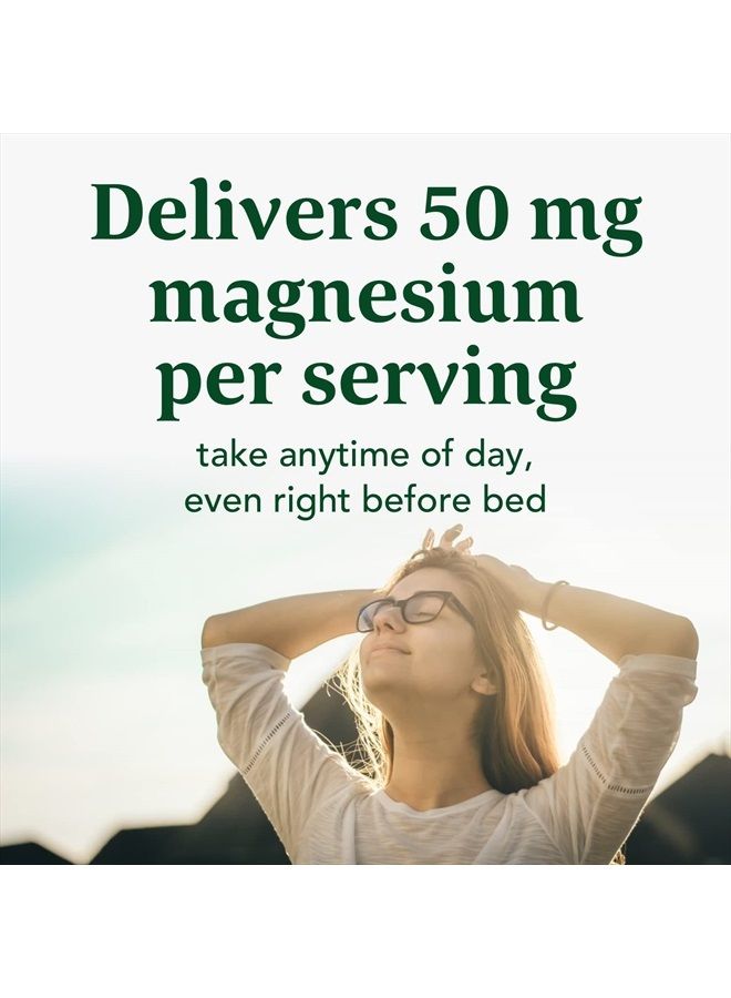 MegaFood Magnesium - Supports Nerve and Muscle Function - Mineral Supplement with Spinach - Vegan, Gluten-Free, and Made without Dairy - 60 Tabs - Image 5