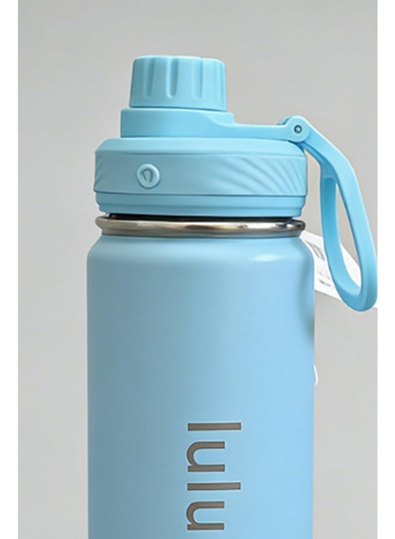 lululemonStainless steel sports vacuum insulated water bottle, suitable for holding water, iced tea, hot tea, etc., with a capacity of 710 milliliters - Image 2