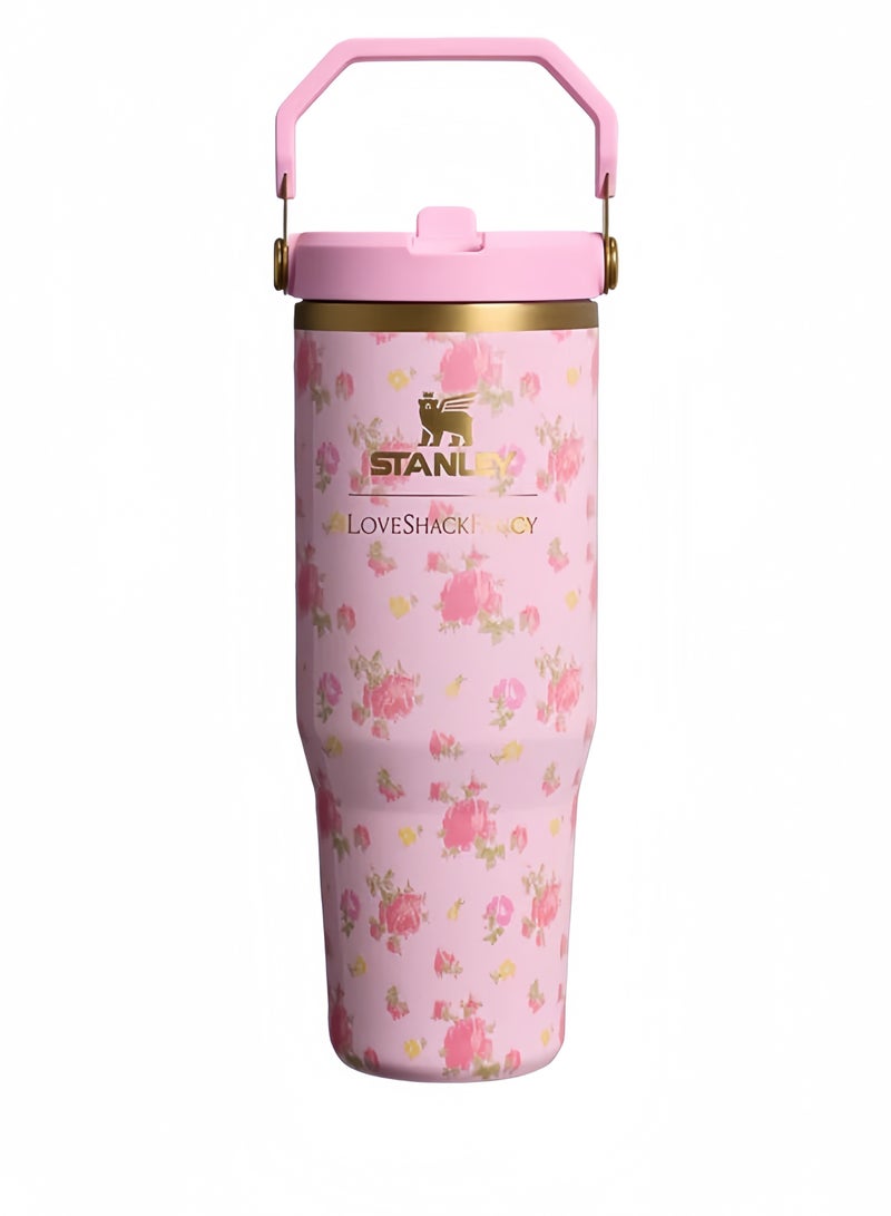 ستانلي كوب ستانلي ١٩١٣ × لوف شاك فانسي آيس فلو™ القابل للطي | ٣٠ أونصة - Image 1