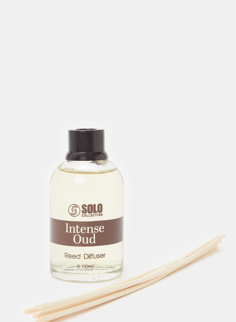 SOLO Collection Premium Reed Diffuser, 110ml- Intense OUD, Long Lasting Reed Diffuser With Incense Sticks , Home Fragrance Aromatherapy Reed Diffuser - Image 2