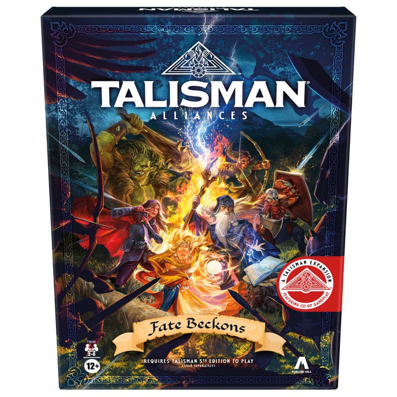 Avalon Hill Talisman Alliances Fate Beckons Board Game Talisman Expansion Cooperative Fantasy Adventure Games Ages 12 2 to 6 Players - Image 2