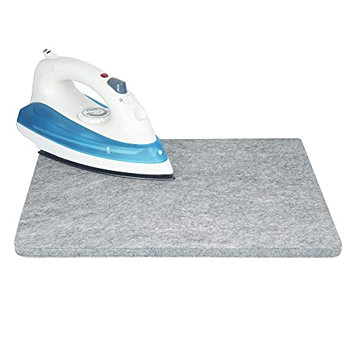 BNYD Wool Ironing Mat for Table Top – Portable Pressing Pad, Ironing Board Alternative for Quilting, Sewing & Travel Iron Anywhere (11.5" x 14.5") - Image 1