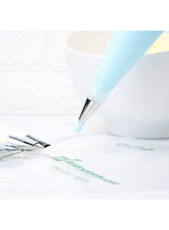 Restaurantware Pastry Tek Piping Tip, 1 Reusable Drop Flower Icing Tip - #106, Dent-Resistant, Stainless Steel Pastry Tip, Dishwasher-Safe, Decorate Cupcakes, Cakes, or Cookies - Image 4