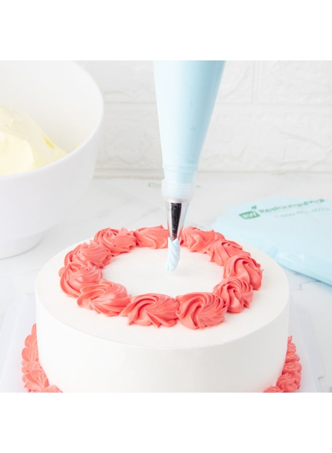 Restaurantware Pastry Tek Piping Tip, 1 Reusable Drop Flower Icing Tip - #106, Dent-Resistant, Stainless Steel Pastry Tip, Dishwasher-Safe, Decorate Cupcakes, Cakes, or Cookies - Image 5