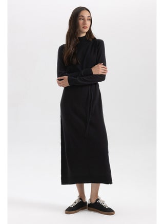 Woman Regular Fit Tricot Long Sleeve Trico Dress - pzsku/Z603F9ED72F45D66CD0AAZ/45/_/1699291135/db272247-9bd5-4440-b1f3-9613bdb2ed04