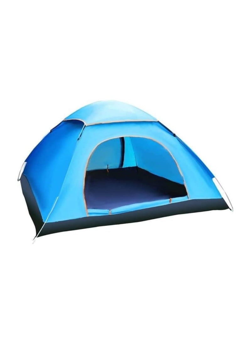 BLOOMING TIME 2-4 Person Dome Tent - Waterproof Pop-Up Shower & Changing Room, Sun Shelter for Camping, Beach, Travel, Outdoor Sports  - Image 1