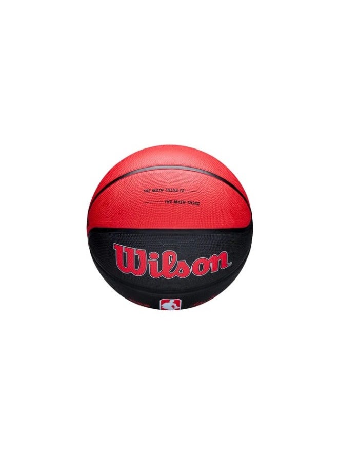 Wilson - 2024-2025 NBA Team City Edition Icon Miami Heat Basketball   Size: 7 - Image 1