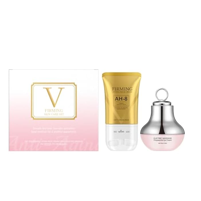 Sleek Neck & Eye Cream Firming Skin Care, Anti-Aging Eye Moisturizer, Smooth of Fine Lines, Skin Moisturizer, Visibly Reduces Neck Wrinkles and Eye Sagging Deep Moisturizing Skincare - Image 1