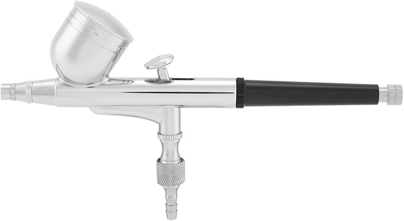 Pneumatic Makeup Airbrush Airbrush, Portable Airbrush Kit, Hand Feed Dual Action Airbrush for Makeup Cake Decoration Model Colouring Nail Art Tattoo (0.3mm) - Image 1