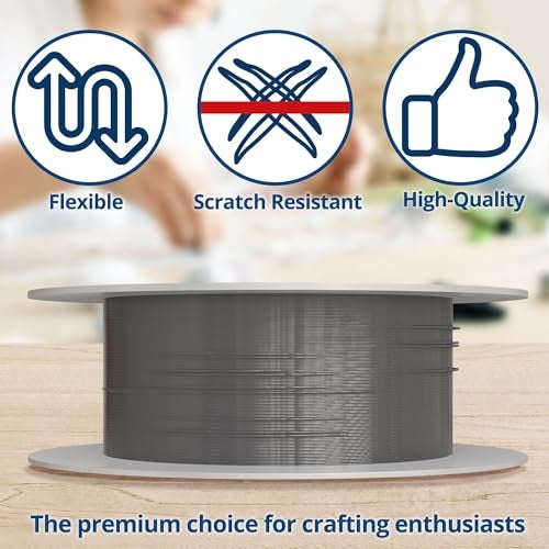 Soft Flex 49 Strand Stringing Wire - Flexible Braided - Heavy 0.24 Diameter - Jewelry Making Bead Wire - Satin Silver - Image 5