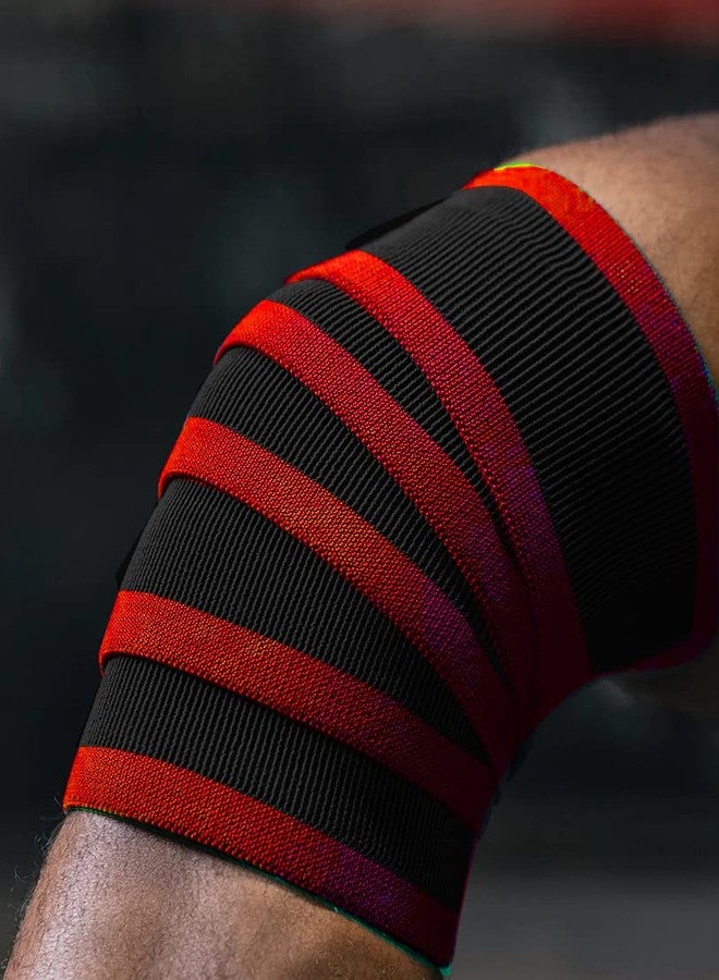 Kobo Competetion Power Lifting Knee Wraps with Wrist Support - Image 5