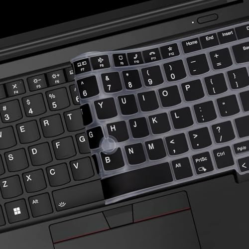 RAYA Silicone Keyboard Cover Only Fit for Lenovo Thinkpad E14 (Gen5/Gen6) & Thinkpad L14 (Gen4) Thinkpad T14s (Gen4) Laptops [Will NOT FIT for Any Other Gen or Series Model of Thinkpad] (Black) - Image 5