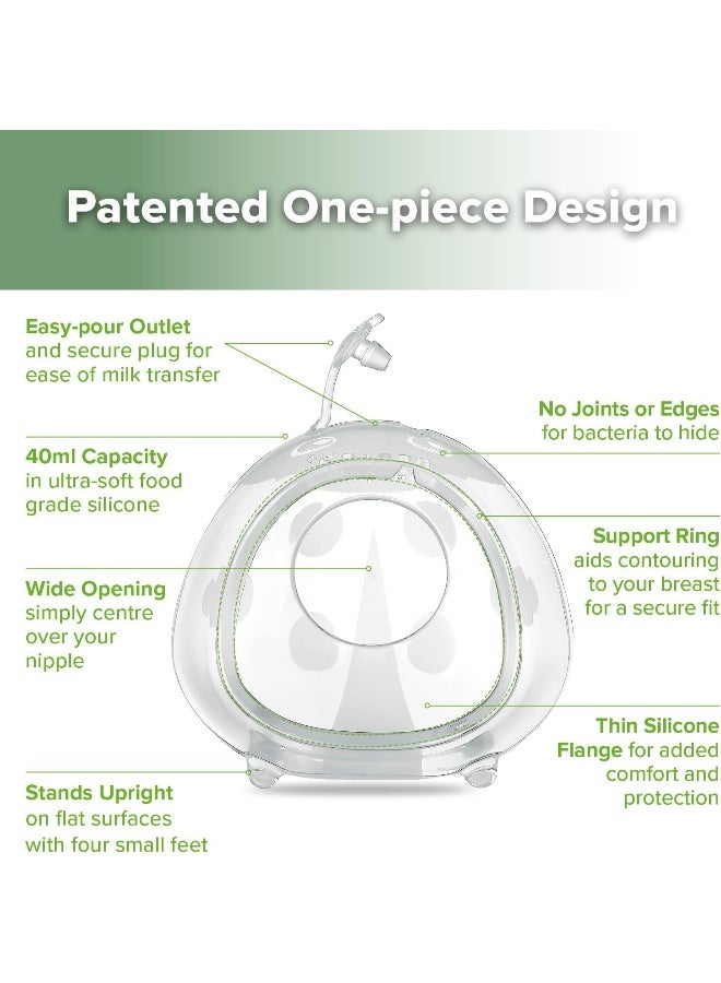 haakaa Ladybug Milk Collectors Breastmilk Catcher Wearable Nursing Cups - Image 5