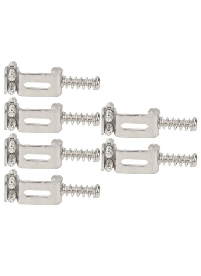 Thoraya - Electric Guitar Bridge Saddle Pull String Code for Stratocaster Telecas Performance AccessoriesSilver - Image 1