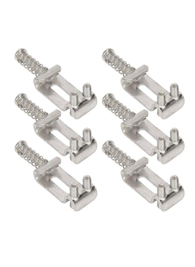 Thoraya - Electric Guitar Bridge Saddle Pull String Code for Stratocaster Telecas Performance AccessoriesSilver - Image 1