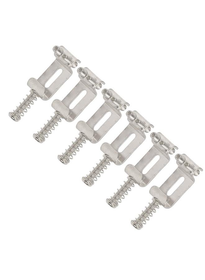 Thoraya - Electric Guitar Bridge Saddle Pull String Code for Stratocaster Telecas Performance AccessoriesSilver - Image 1