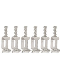 Thoraya Electric Guitar Bridge Saddle Pull String Code for Stratocaster Telecas Performance AccessoriesSilver  - Image 2