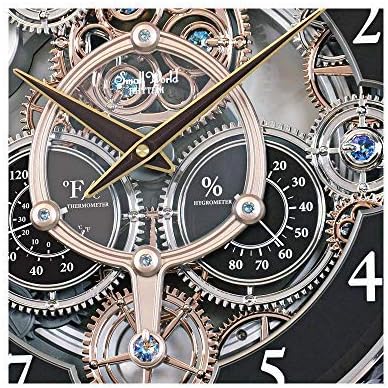 Rhythm Clocks Gadget Magic Motion Clock Black - Image 4