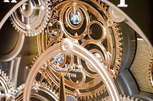 Rhythm Clocks Gadget Magic Motion Clock Black - Image 5