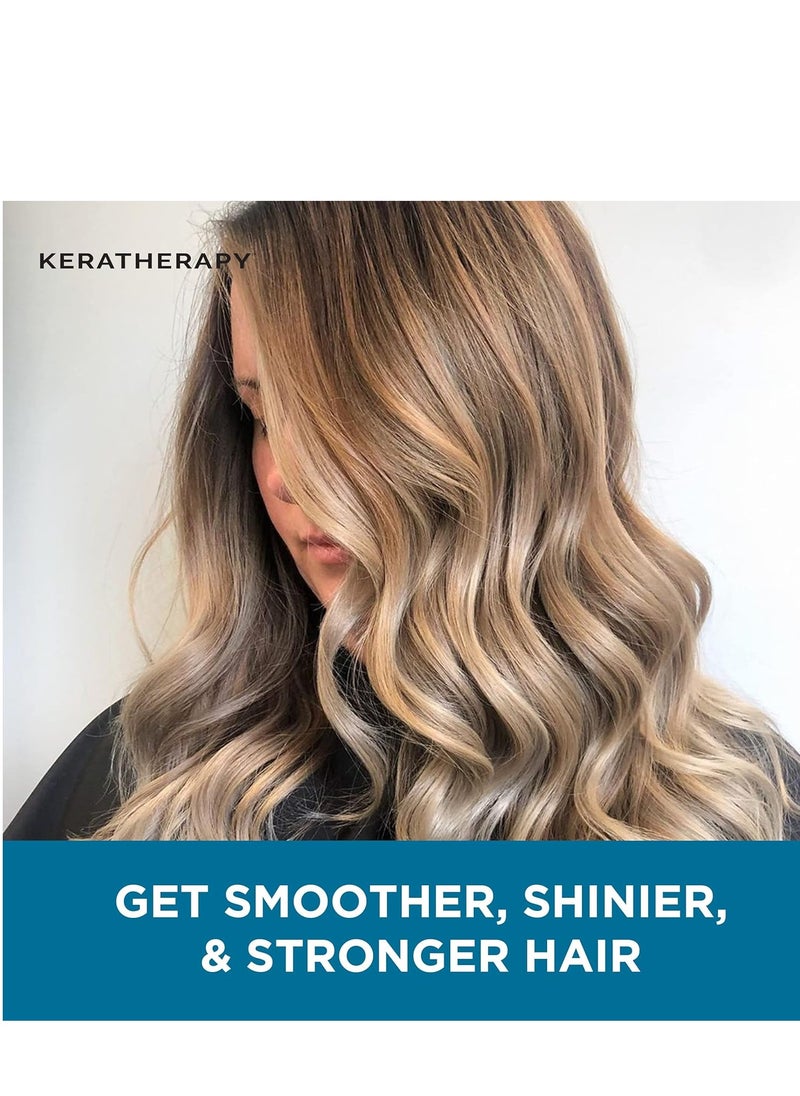 KERATHERAPY Keratherapy Keratin Infused Moisture Shampoo, 10.1 fl. oz., 300 ml - Anti Frizz Moisture Shampoo for Oily Scalp and Dry Ends - Kerabond Technology, Aloe Vera, & Willow Bark  - Image 4