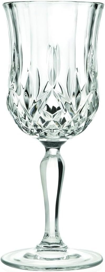 RCR Laurus Water Goblet 23 cl, Set of 6 Pieces, Wine Glass, Transparent - Image 1