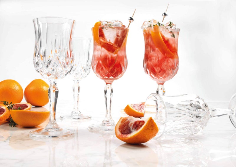 RCR Laurus Water Goblet 23 cl, Set of 6 Pieces, Wine Glass, Transparent - Image 5