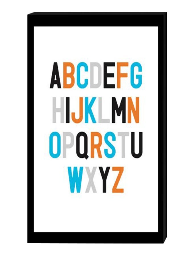 RYN Modern Wall Decor Painting With Inner Frame Multicolour 40 x 60centimeter - Image 1