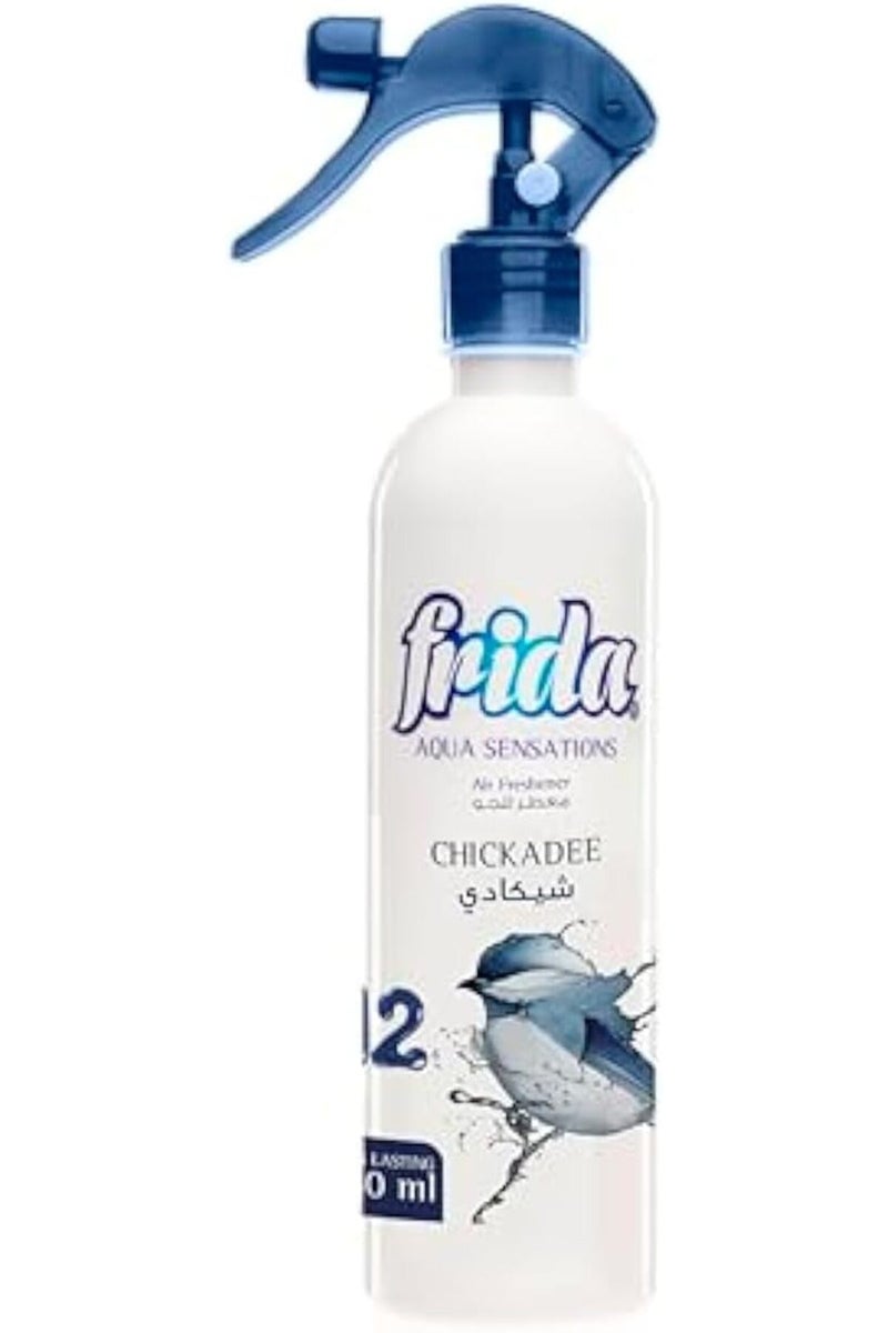 Freida Air Freshener Spray, Chicadee Scent, Aqua Sation, 460ml