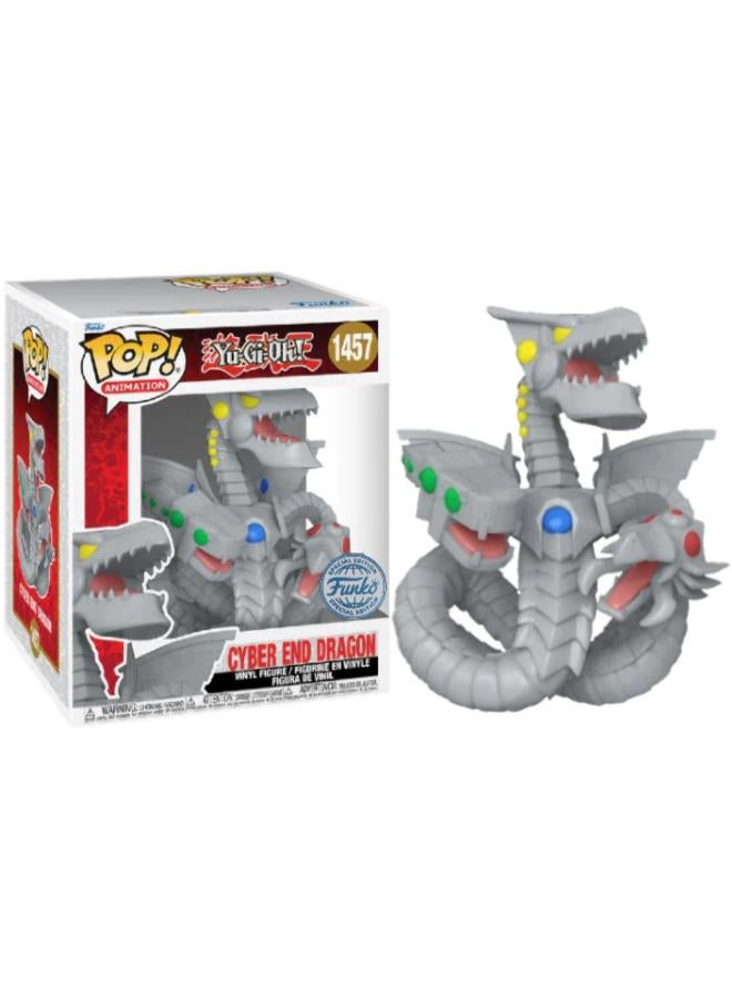 Funko Pop! Super Anime: Yu-Gi-Oh - Cyber End Dragon (Exc) - Image 2
