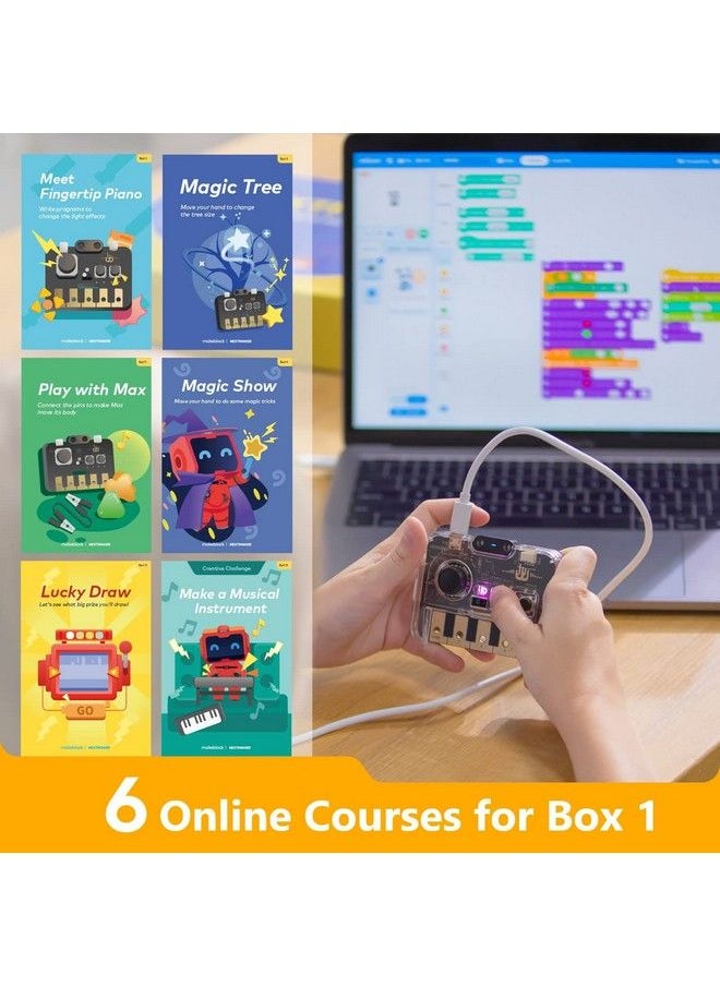 Makeblock - Nextmaker Stem Kit For Kids Ages 810 Educational Coding Kit With Rich Online Learning Resources Stem Toys Science Kit Gift For Kids To Learn Coding Engineering Electronics - Image 1
