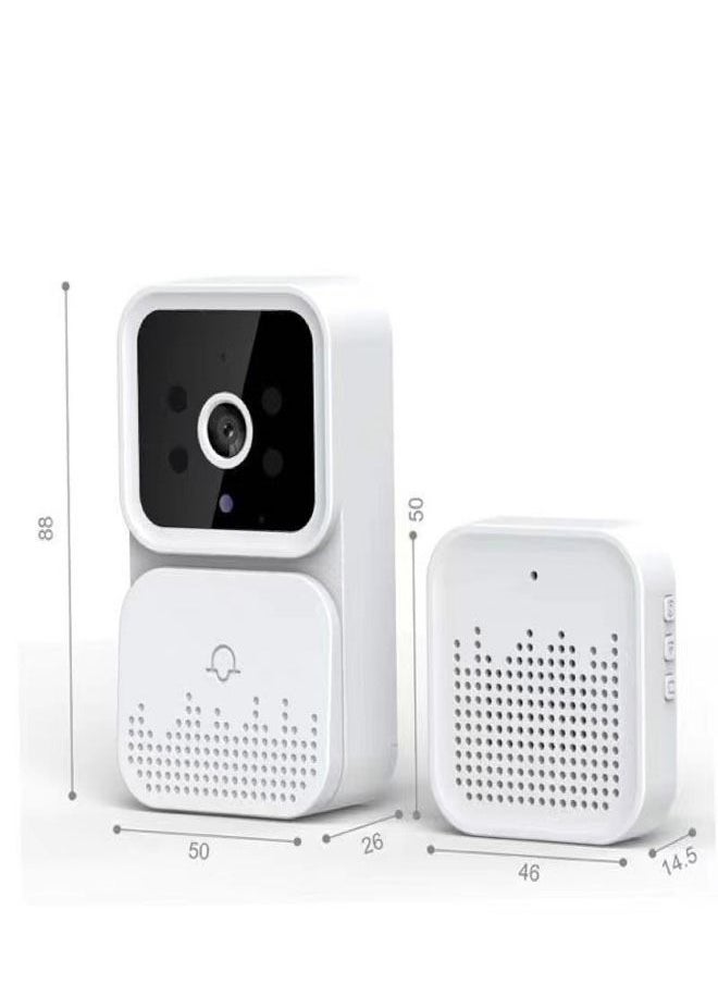 fashionhome - Wireless Video Intercom Doorbell Camera Wireless Video Door Phone Doorbell HD Camera IR Alarm Security Door Bell Wi-Fi Intercom for Home Apartment - Image 1