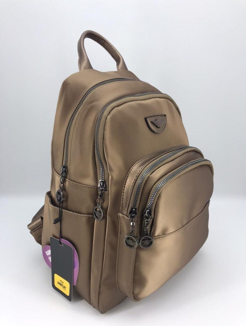 Çanta Trend Bag Trend Women's Satin Multi-Compartment Backpack  - Image 2