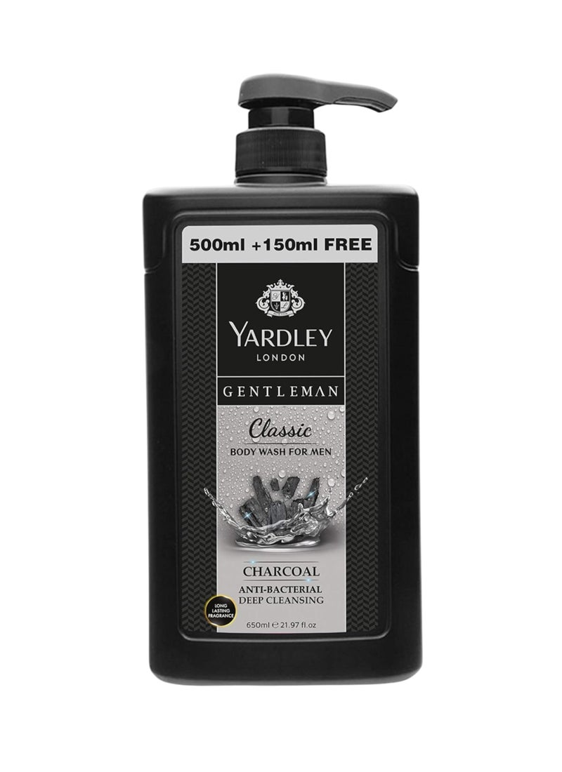Yardley Gentleman Antibacterial Deep Cleansing Body Wash Classic - Image 1