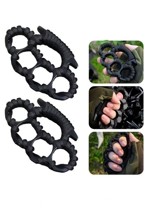 2 Pieces Camping Hiking Safety Survival Gear Key Chain for Securing Pets, Camping, Hiking, Hammock, Dog Leash Harness, Keychains