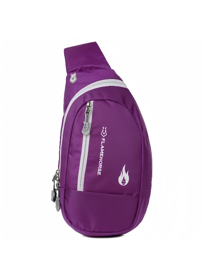 FLAMEHORSE Outdoor Chest Bag Messenger Bag Ultralight Men's And Women's Backpack Outdoor Sports Bag Travel Cycling Small Bag - Image 1