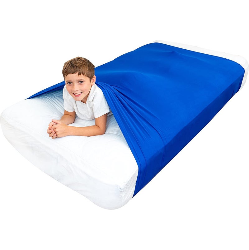 Bed Set Children'S Sensory Compression Sheets Elastic Breathable Pressure Relief Sensoryblank - Image 2