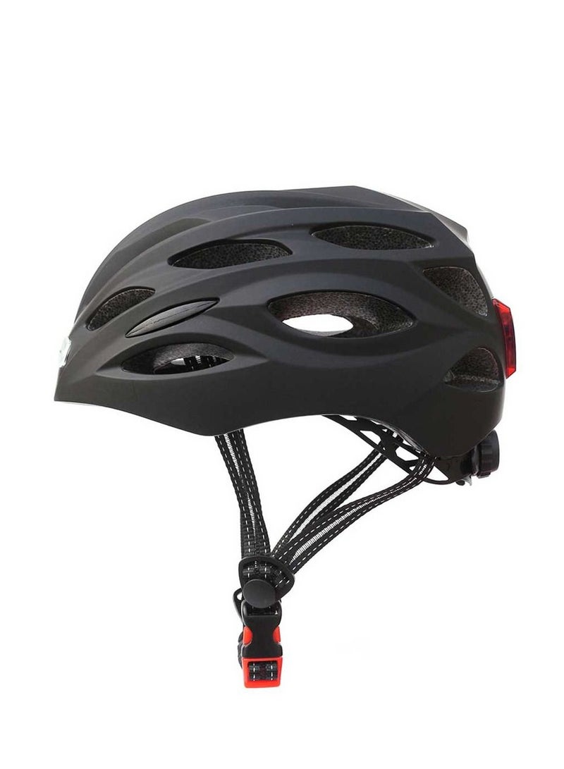 OVERS Cycling helmet with USB rechargeable LED lights in the back and front. - Image 3