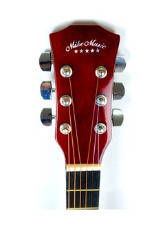 Mike Music Mike Music 38-Inch Acoustic Guitar with Bag, Strings, Capo, Picks & Strap -Sunburst  - Image 5