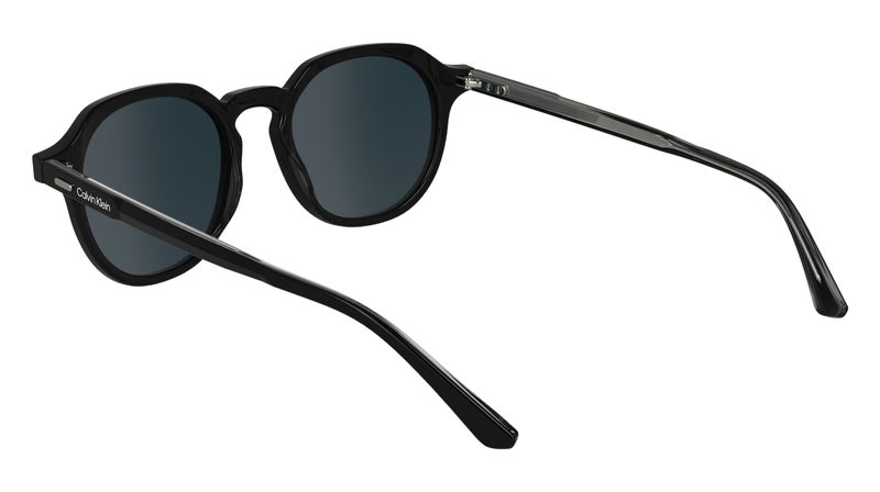 CALVIN KLEIN إطار كامل من الأسيتات نظارات شمسية كالفن كلاين Ck24538S N 5120 (001) أسود - Image 2