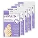 MianYang 5 Pairs Hands Moisturizing Gloves, Hand Skin Repair Renew Mask Infused Collagen, Vitamins + Natural Plant Extracts for Dry, Aging, Cracked Hands (5 Pairs Hand mask) - Image 2