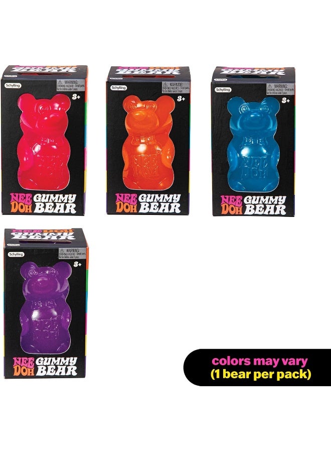 Schylling NeeDoh Gummy Bear-BLUE - Image 2