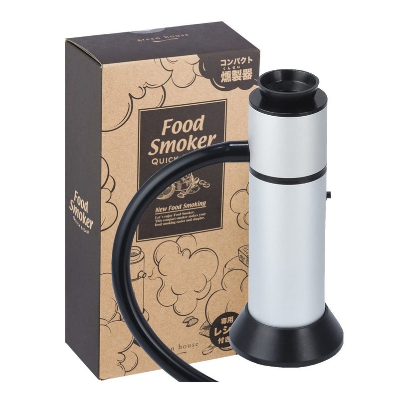 GREENHOUSE PORTABLE FOOD SMOKER SMOKING GUN MINICompact size for outdoor at home Add strong smoky flavor to cocktail turkey cheese etc Recommend as awesome gift for smoker food lovers