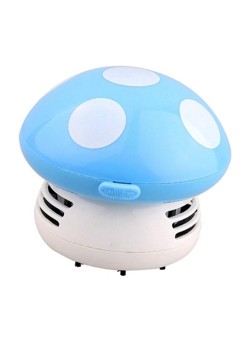 AROAQ - Mini Mushroom Table Dust Cleaner Blue - Image 1