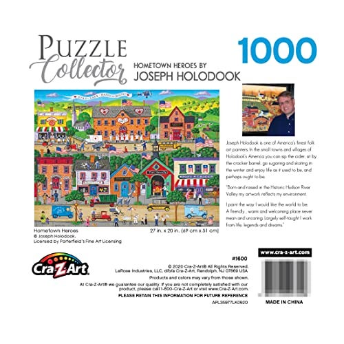 RoseArt - Puzzle Collector - Hometown Heroes - 1000 Piece Jigsaw Puzzle for Adults - Image 5