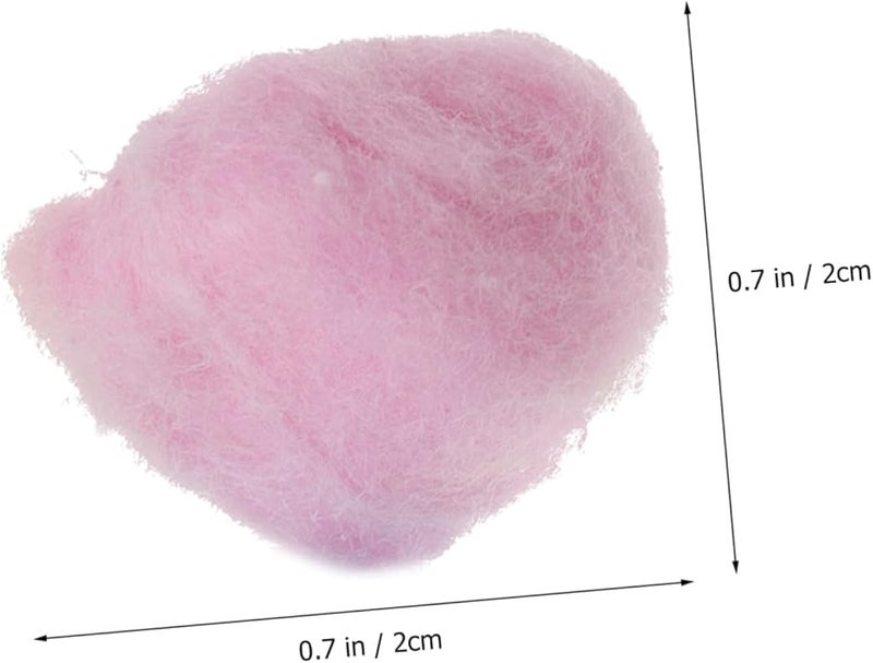 كرات قطن ملونة لغسل وجه المولود الجديد، وسائد ناعمة ماصة، وردي أصفر أزرق، صديقة للبشرة، عبوة كبيرة - Image 3