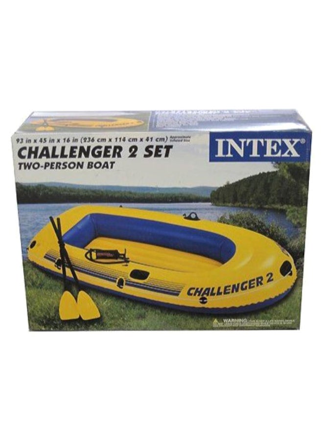 INTEX Challenger 2 Boat Set - Image 2
