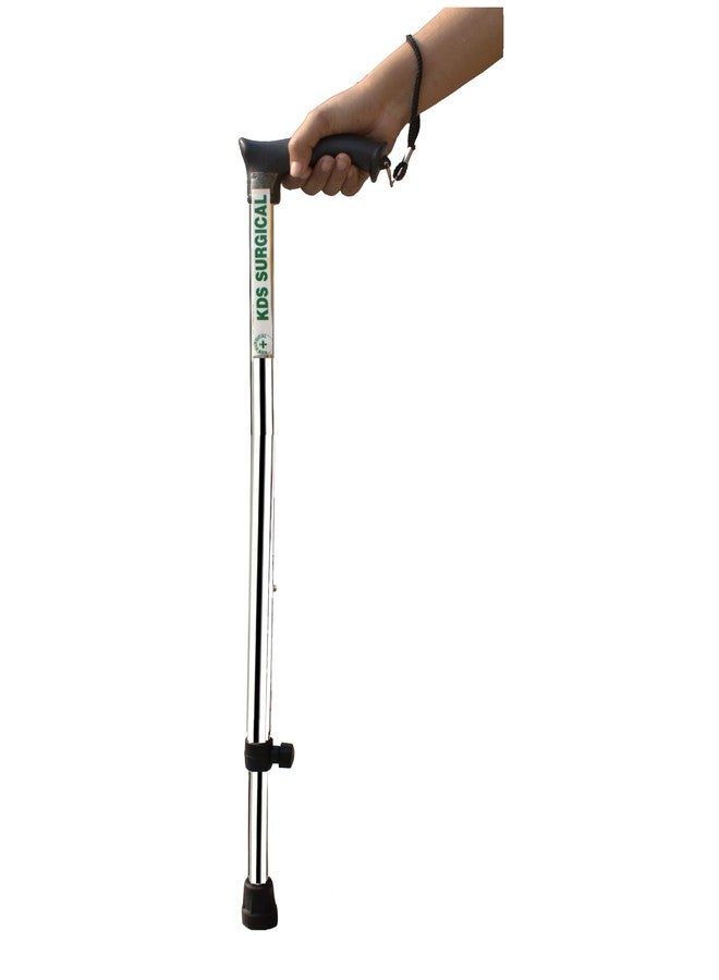 KDS SURGICAL عصا مشي قابلة لتعديل ارتفاع الساق من Kds Surgical Croome، بمقبض مناسب للأجداد - Image 4