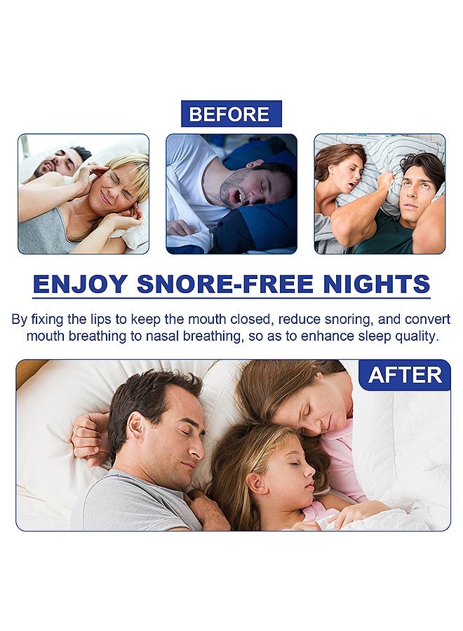 WEST MONTH 30 PCS Mouth Tape for Sleeping, Anti-snoring nose patch, Reduces Mouth Breathing Improves Nighttime Sleep and Provides Immediate Snoring Relief for Men And Women - Image 4